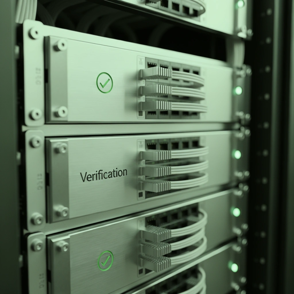 Internal verification hardware